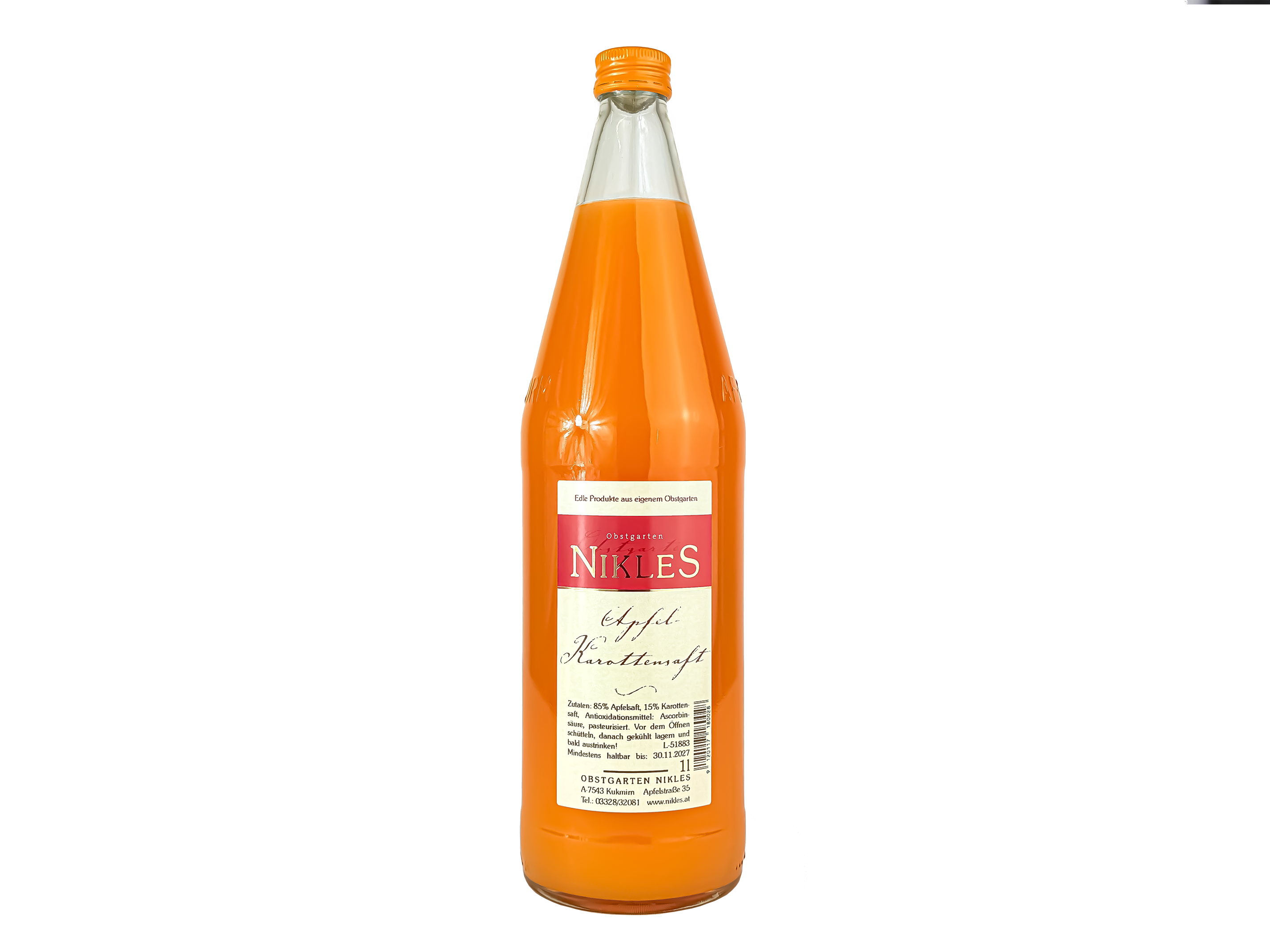 Apfel - Karottensaft naturtrüb